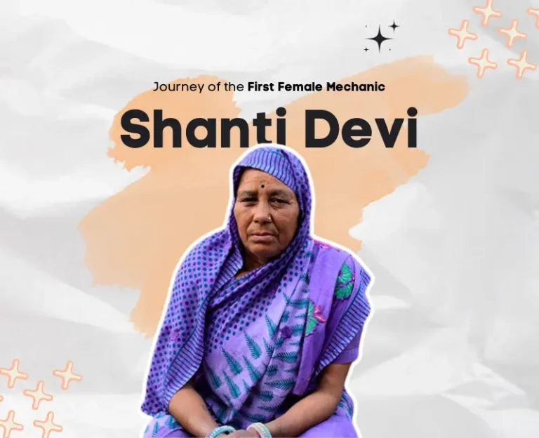 Shanti Devi - the first female mechanic